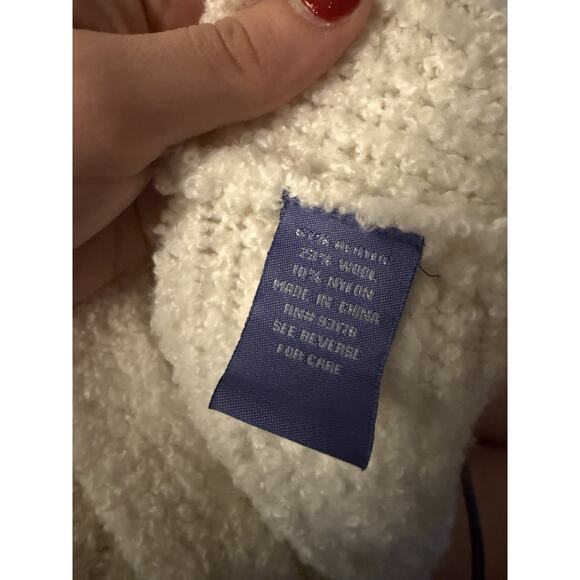 Vivienne Tam Women’s Cream Cozy Super Soft Robe Fluffy Size Medium - Picture 7 of 7